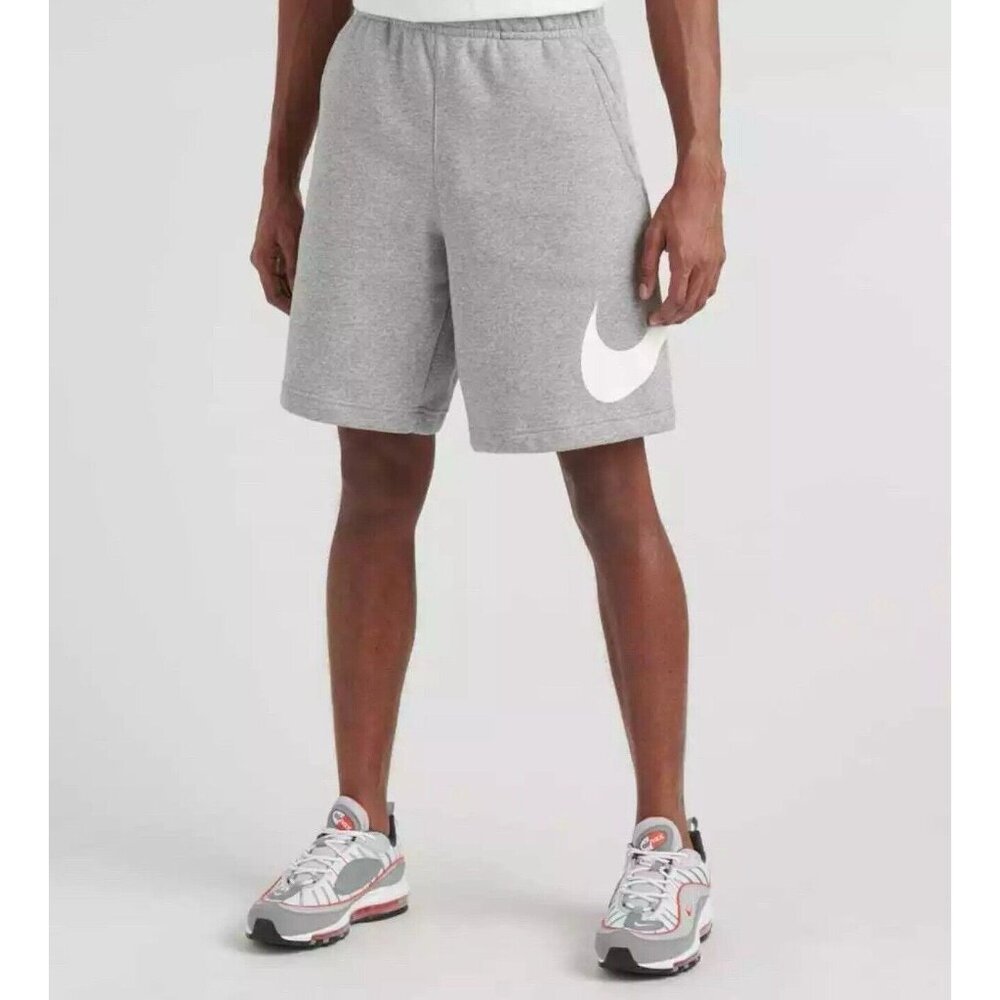 Nike Mens Shorts Fleece Medium Grey Sportswear Club BV2721-063 Size Medium NWT